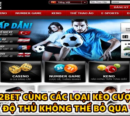 Bóng đá 12Bet cùng các loại kèo cược cực hot