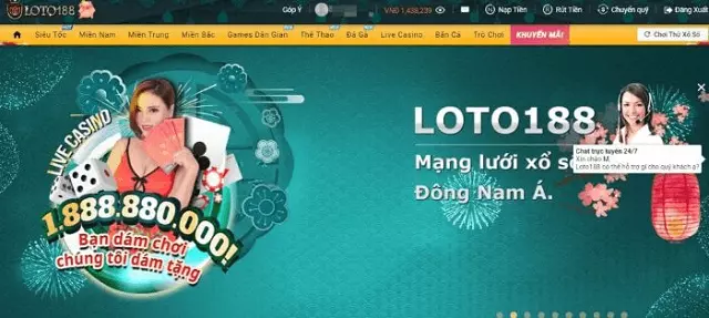 Link vào Loto188 không bị chặn tốc độ siêu tốc