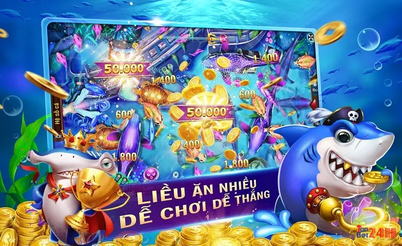 Bắn cá online - Game bắn cá hấp dẫn hàng đầu hiện nay