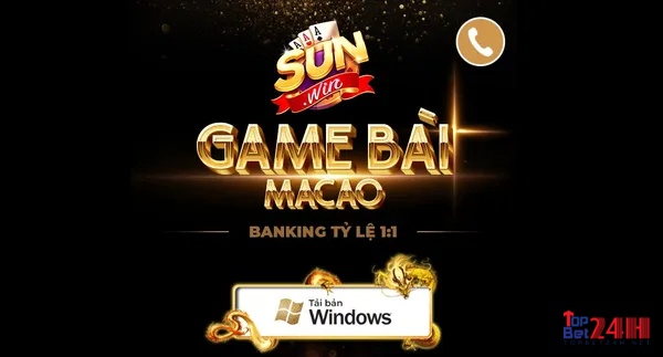 Cổng game bài đổi thưởng Sun Win