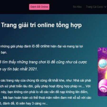 Đánh đề online Thenyic – Trang review cá cược lô đề