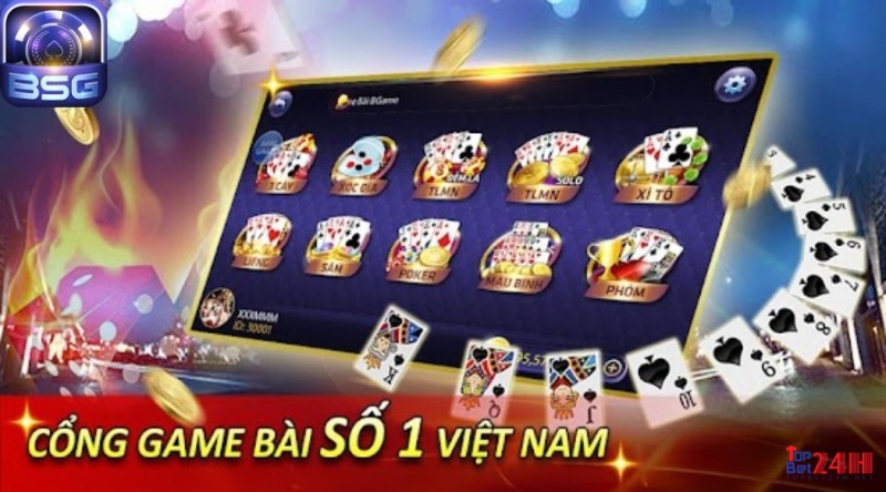 Kho game bài hấp dẫn tại BSG game bài