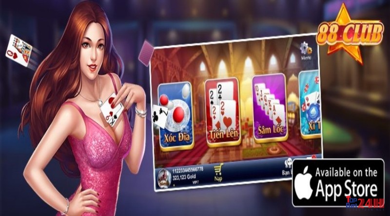 Cửa hàng game bài cực hot tại game danh bai 88 club