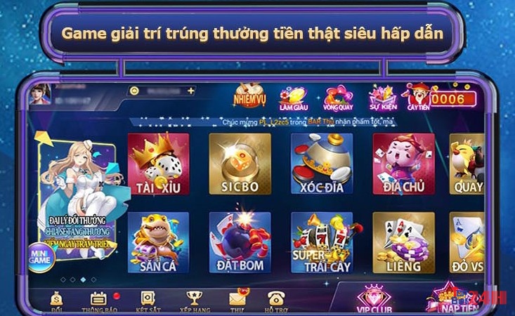 Game bai doi thuong moi nhat