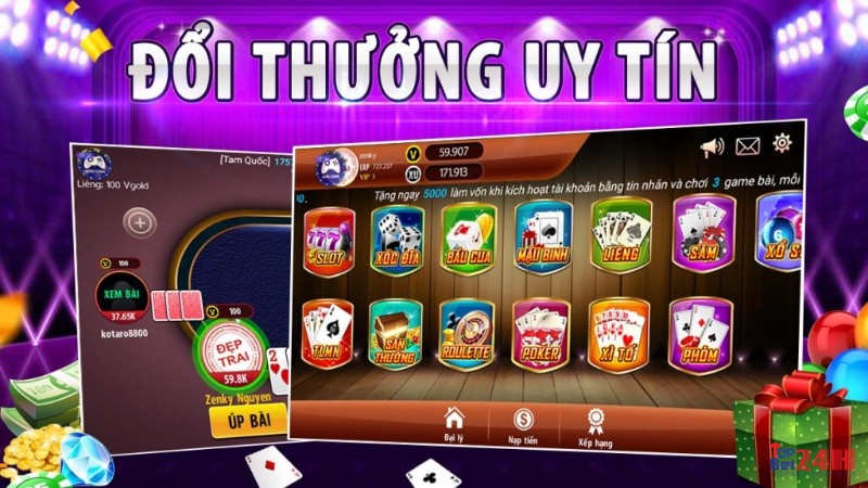 Điểm mặt game đổi thưởng thẻ cào cực cuốn