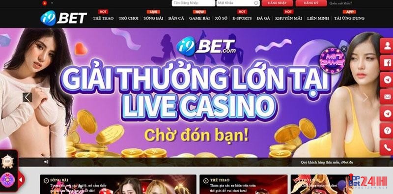 I9bet với trang chủ dễ sử dụng, giúp bạn nhanh chóng lựa chọn trò chơi bài phù hợp