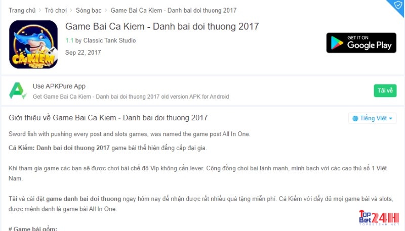 Icon cổng game có hình con cá kiếm như ảnh là đúng