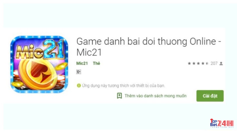 Tải app chơi danh bai doi thuong 21 cực hấp dẫn