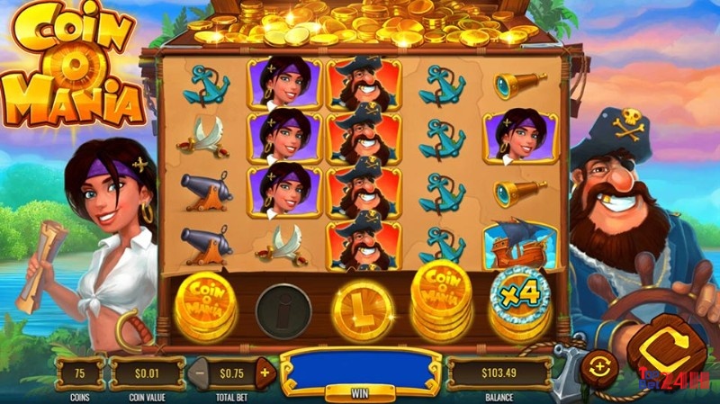 Game COIN O MANIA có cách chơi cực kỳ đơn giản