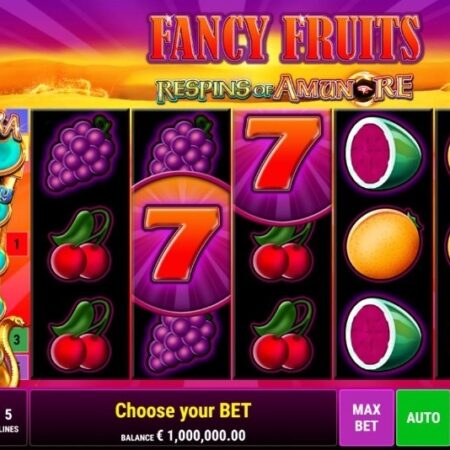 Game Slot Fancy Fruit Roar: Bùng nổ hè cùng slot trái cây