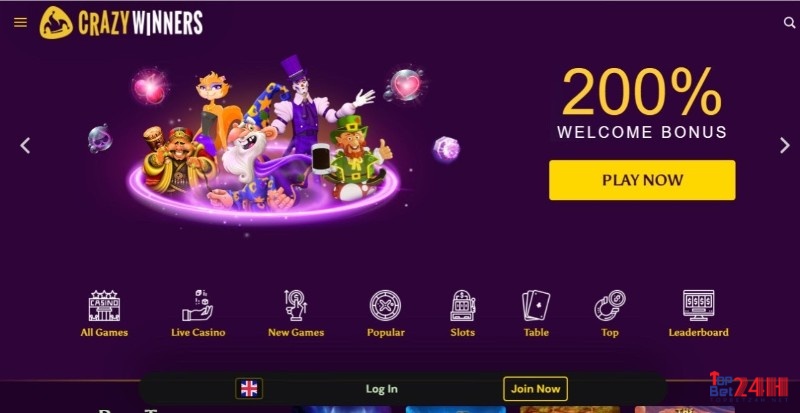 CRAZY WINNER - slot game đa dạng và hấp dẫn