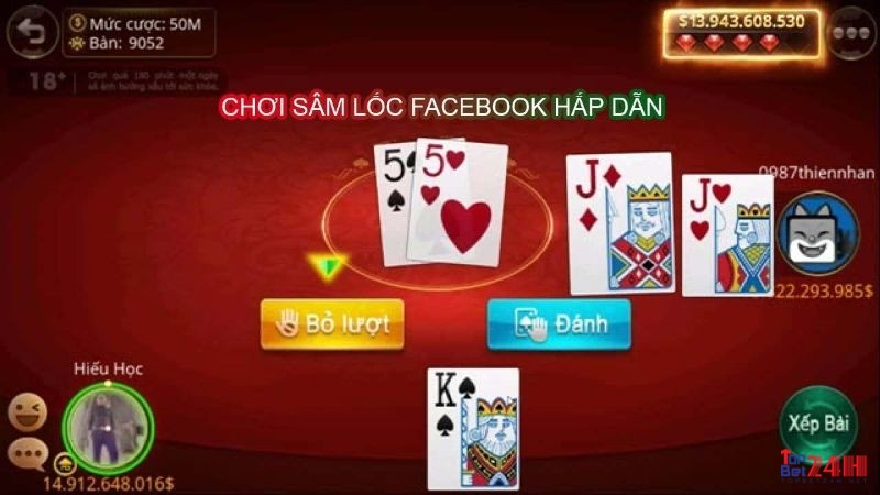 Cùng TOPBET tìm hiểu cách hack sâm lốc trên Facebook vô cùng đơn giản