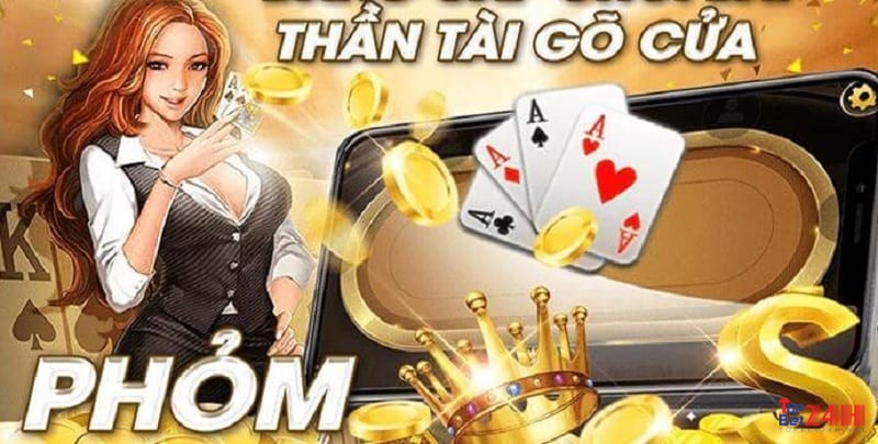 Phỏm - game bài đòi hỏi sự quan sát và tính toán để tạo ra các bộ phỏm hợp lệ.