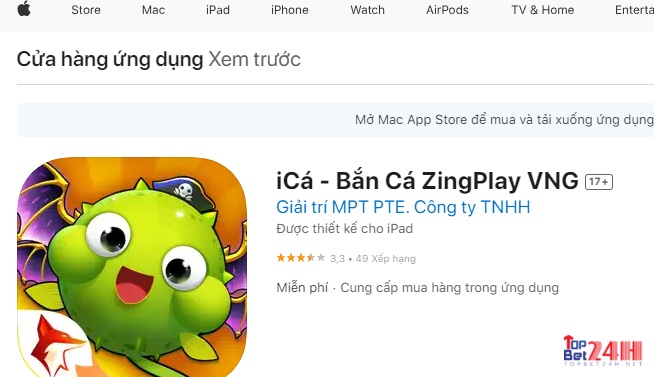 Tải game bắn cá ICa cho Mobile cực dễ dàng 