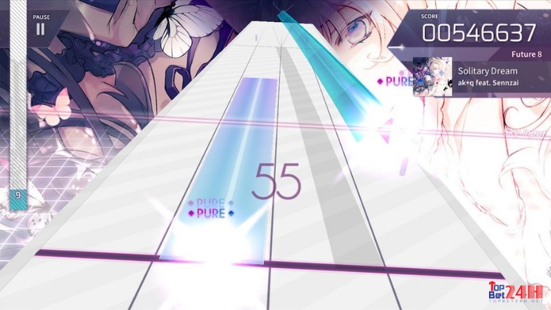 Game Arcaea có một lối chơi lôi cuốn