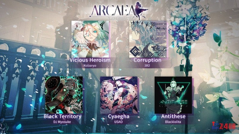 Các gói bài hát trong game