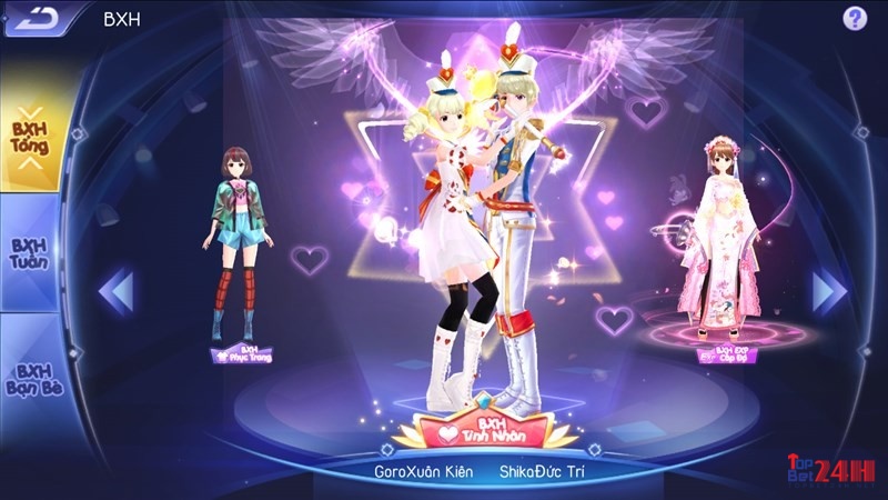 Cấu hình các thiết bị Android và iOS khi chơi Au iDol SohaGame