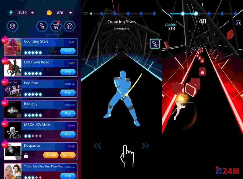 Beat Blade: Dash Dance mang đến một thế giới đồ hoạ sáng tạo