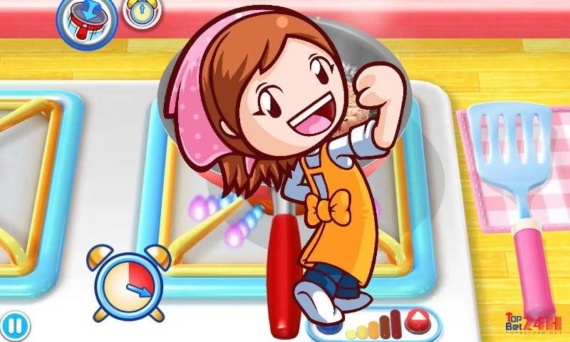 Cooking Mama được thiết kế với đồ họa 3D và màu sắc bắt mắt