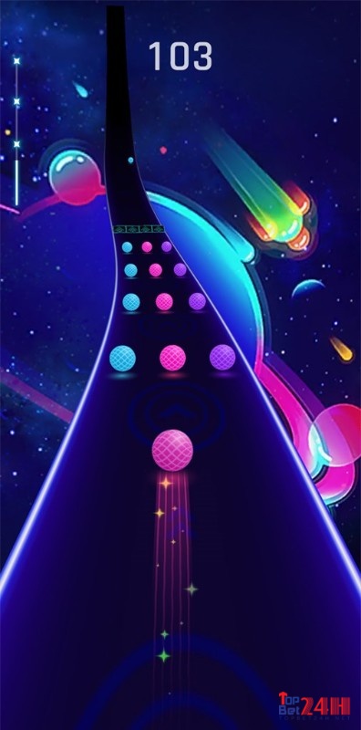 Game Dancing Road với lối chơi âm nhạc độc đáo