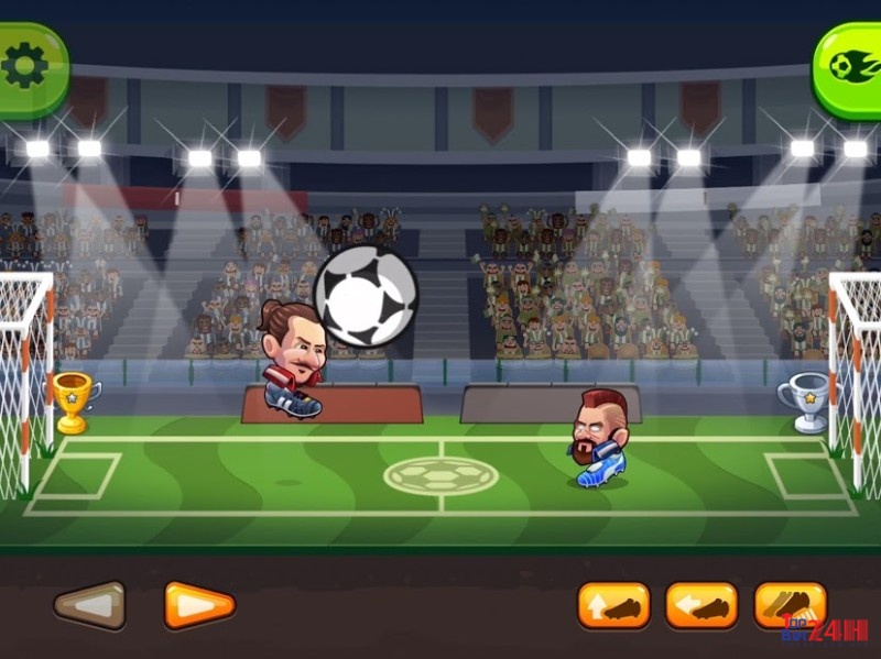 Đồ họa đậm chất EDM của Game Head Ball 2