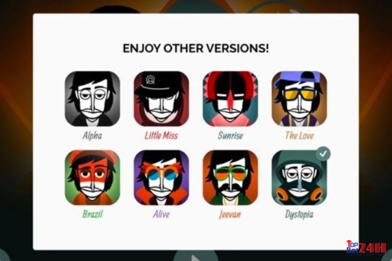 Các nhân vật trong Incredibox