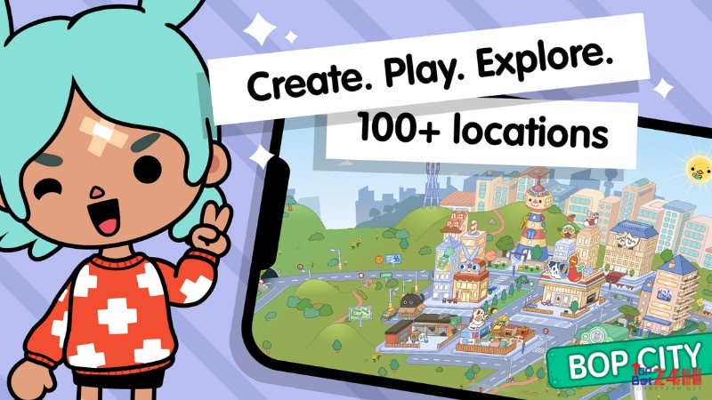 Game Toca Life World có lối chơi xây dựng mô phỏng hấp dẫn