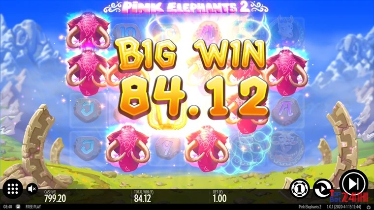 Dễ dàng giành BIGWIN khi chơi slot voi hồng