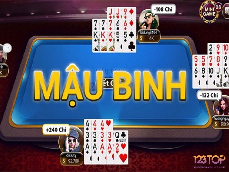 Cùng 123TOP tìm hiểu chi tiết về game bài mậu binh nhé