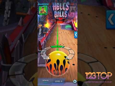 Đồ hoạ game được thiết kế vô cùng bắt mắt từ những trái bóng Bowling cho đến bối cảnh game