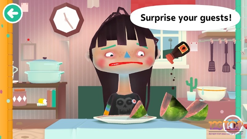 Người chơi có thể trải nghiệm Toca Kitchen 2 mọi lúc mọi nơi