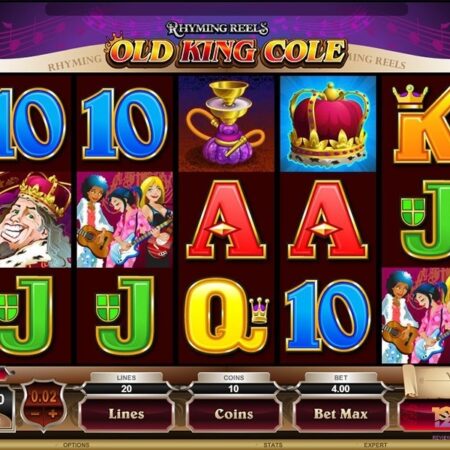 Old King Cole: Slot lấy cảm hứng từ bài ca đồng dao cổ