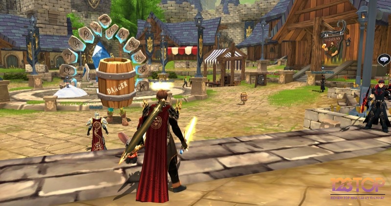  Game AdventureQuest 3D cung cấp nhiều nhiệm vụ phong phú, đa dạng các lớp nhân vật