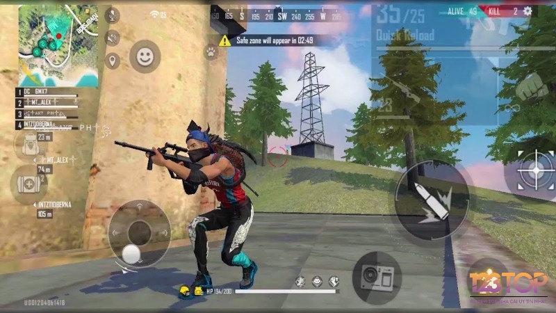 Garena Free Fire là lựa chọn lý tưởng cho những ai yêu thích các trận chiến ngắn 