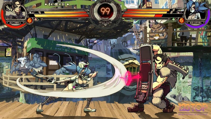 Các nhân vật trong Skullgirls đều có khả năng biến hóa đáng sợ