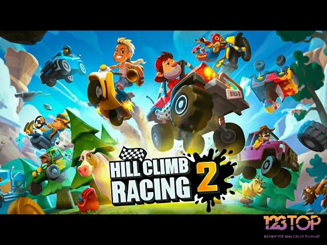 Vượt địa hình gập ghềnh đầy thử thách trong Hill Climb Racing 2