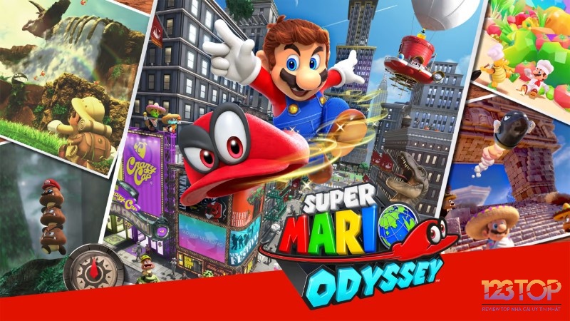 Các game Nintendo Switch hay nhất câu chuyện hấp dẫn Super Mario Odyssey