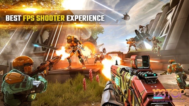 Shadowgun Legends là game hay có bối cảnh tương lai