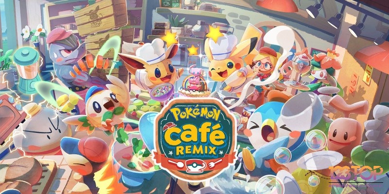 Game Pokemon hay nhất - Pokemon Cafe Mix