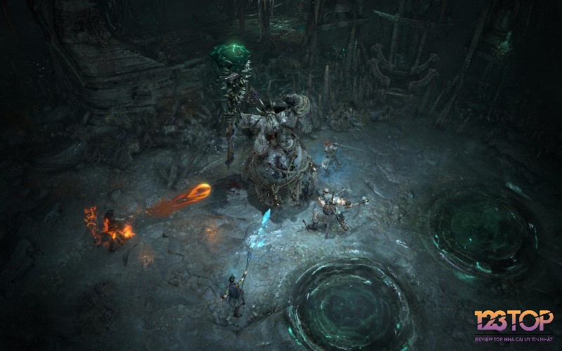 Diablo 4 mở rộng thế giới mở, cho phép khám phá tự do và tham gia sự kiện hấp dẫn như Helltide