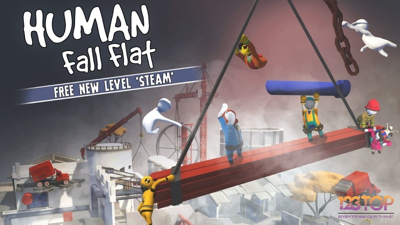 Human: Fall Flat là game co-op hài hước với lối chơi giải đố độc đáo và đầy thử thách