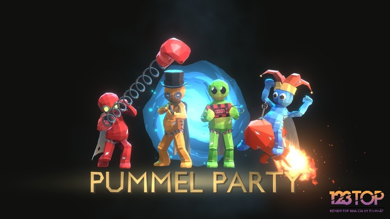 Pummel Party là game đa dạng mini-game, mang đến trải nghiệm vui nhộn, kịch tính và đầy bất ngờ