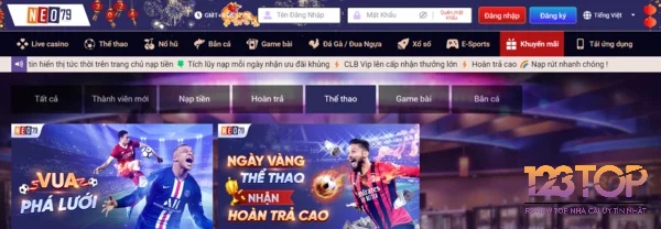 Tìm hiểu thông tin về cổng game Neo79