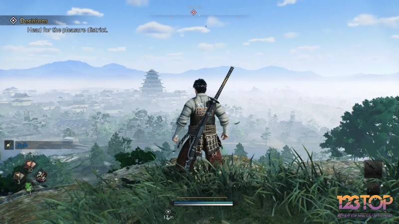 Trong Rise of the Rōnin, người chơi tham gia khám phá các thành phố lớn như Edo, Kyoto