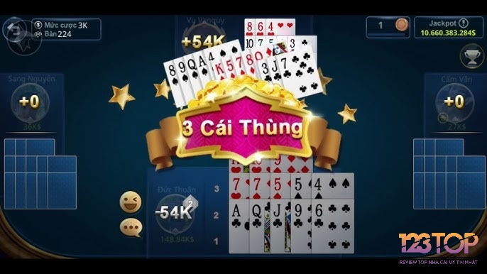Thắng trắng bởi 3 thùng