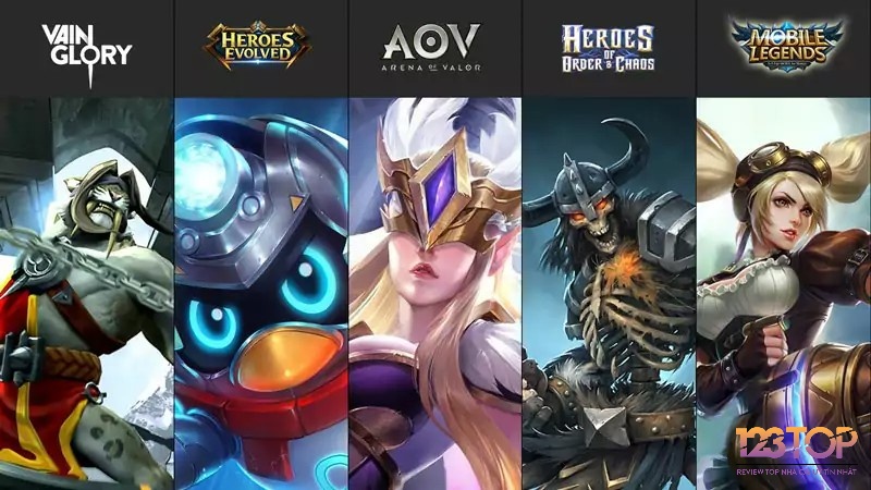 Game MOBA vừa có tính chiến thuật vừa yêu cầu phối hợp, đấu trí