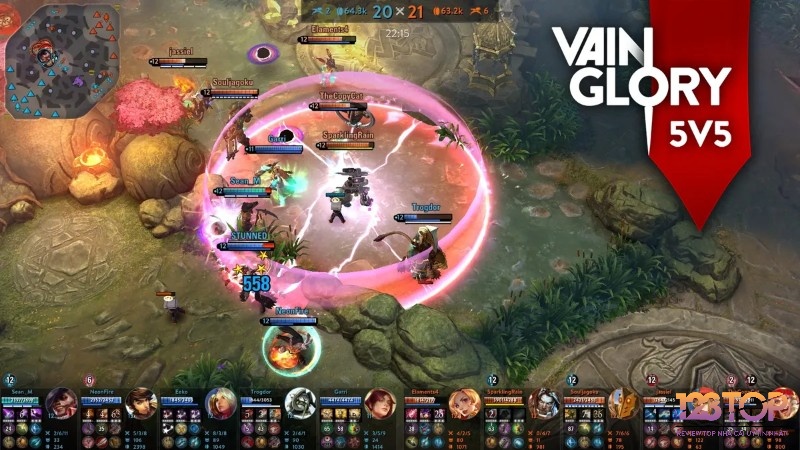 Vainglory mang đến trải nghiệm chiến thuật đỉnh cao