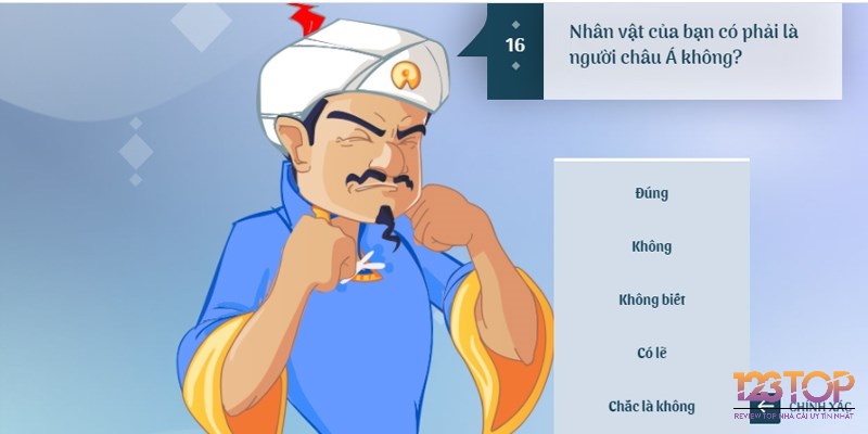 Akinator có nhiều chế độ chơi đa dạng phù hợp