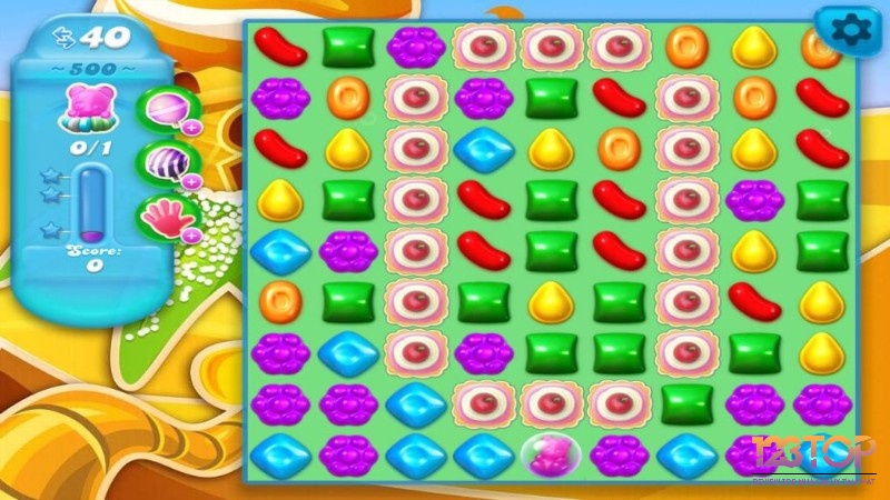 Combo kẹo phá nhiều kẹo giúp vượt màn nhanh