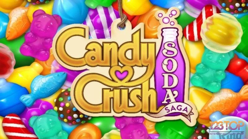 Game Candy Crush Soda Saga là game match-3 cuốn hút